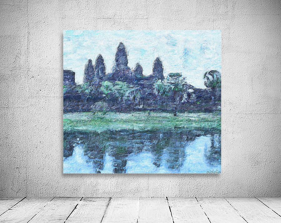 Angkor Temple II Wall Preview