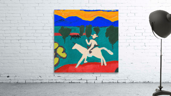 Sunset on the Range Wall Preview