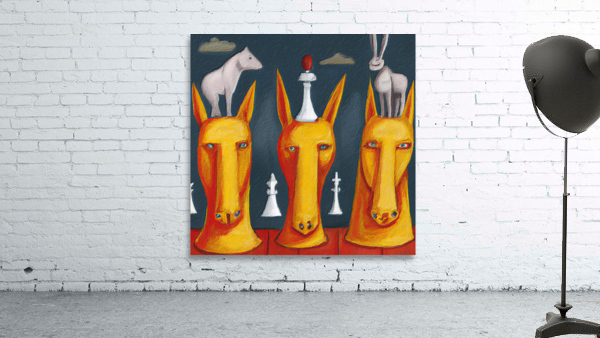 Three Dimensional Chess IV Wall Preview