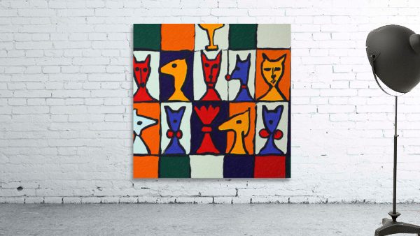 Three Dimensional Chess III Wall Preview