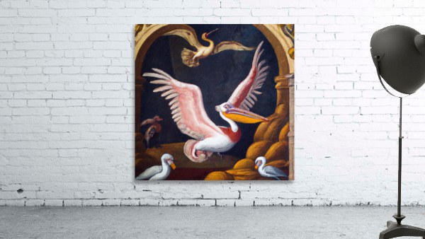 Baroquen Birds Wall Preview