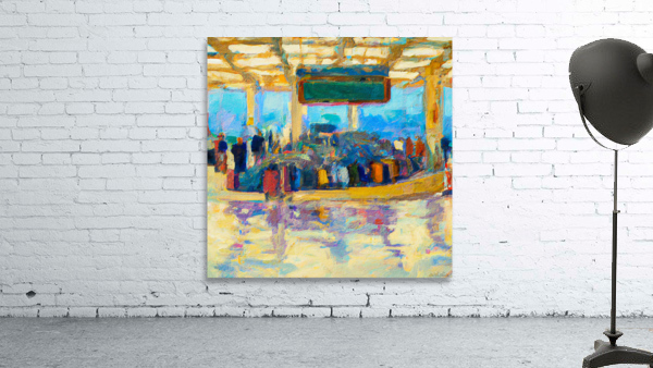Baggage Claim D Wall Preview