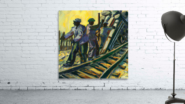 Railway Workers V Wall Preview