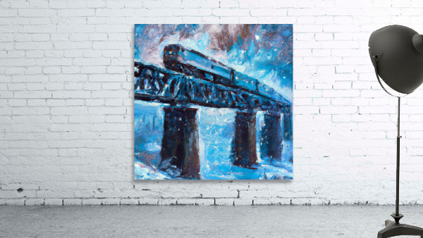 Train in the Storm Wall Preview