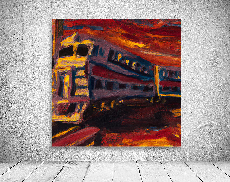 Trans Siberian Express Wall Preview