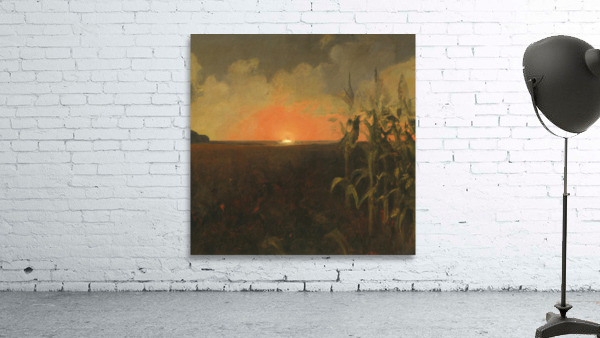 Cornfield at Sunset Wall Preview