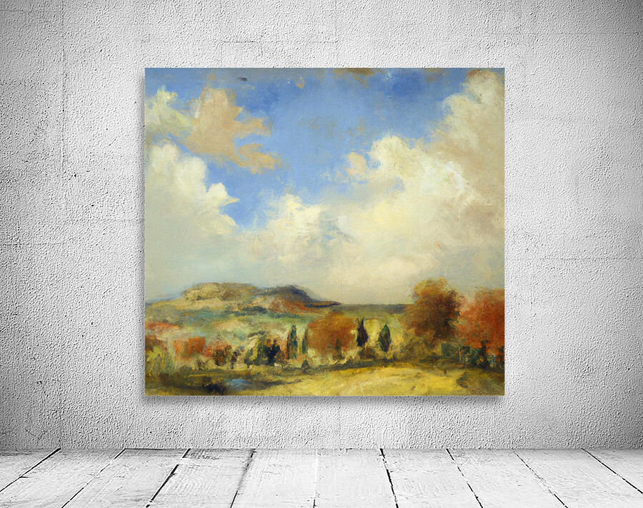 Landscape in Siena Wall Preview