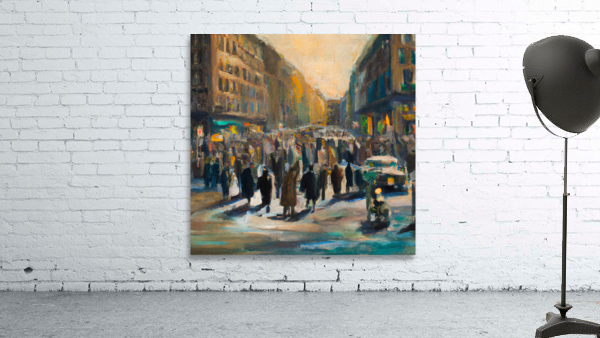 Place de Clichy Wall Preview