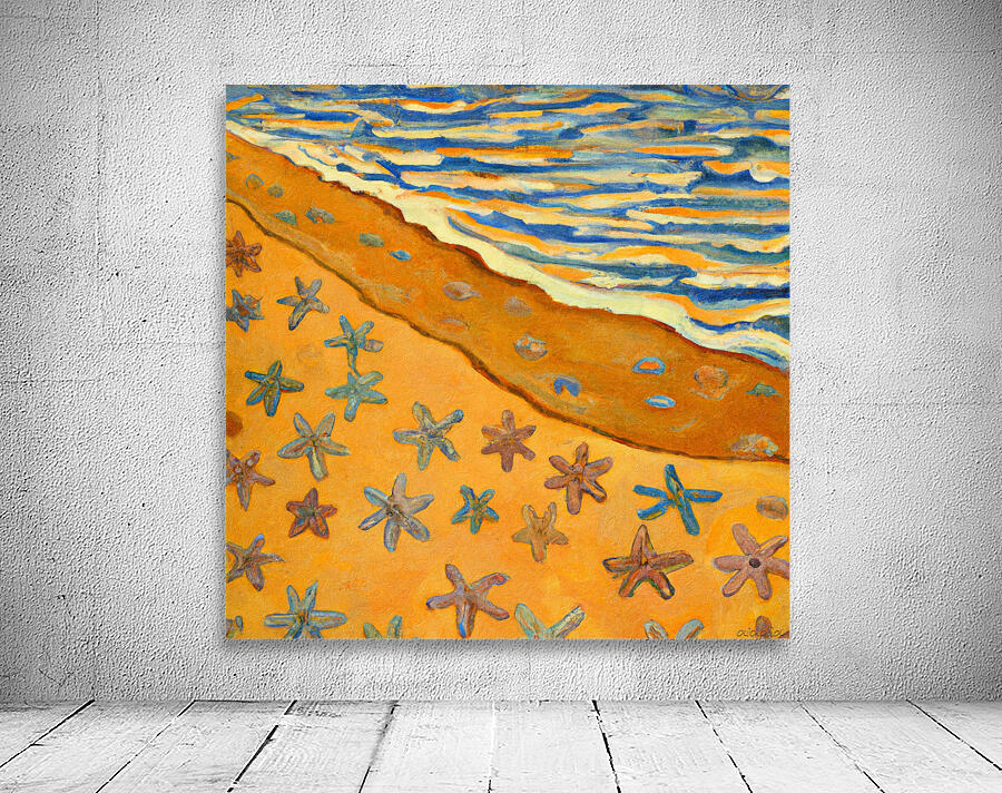 Starfish Beach Wall Preview