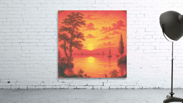 Sunset on Lake Abilene Wall Preview
