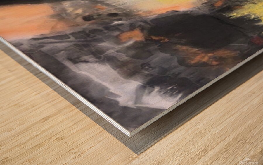  AU 11 The Chinese Rhymes I Wood print