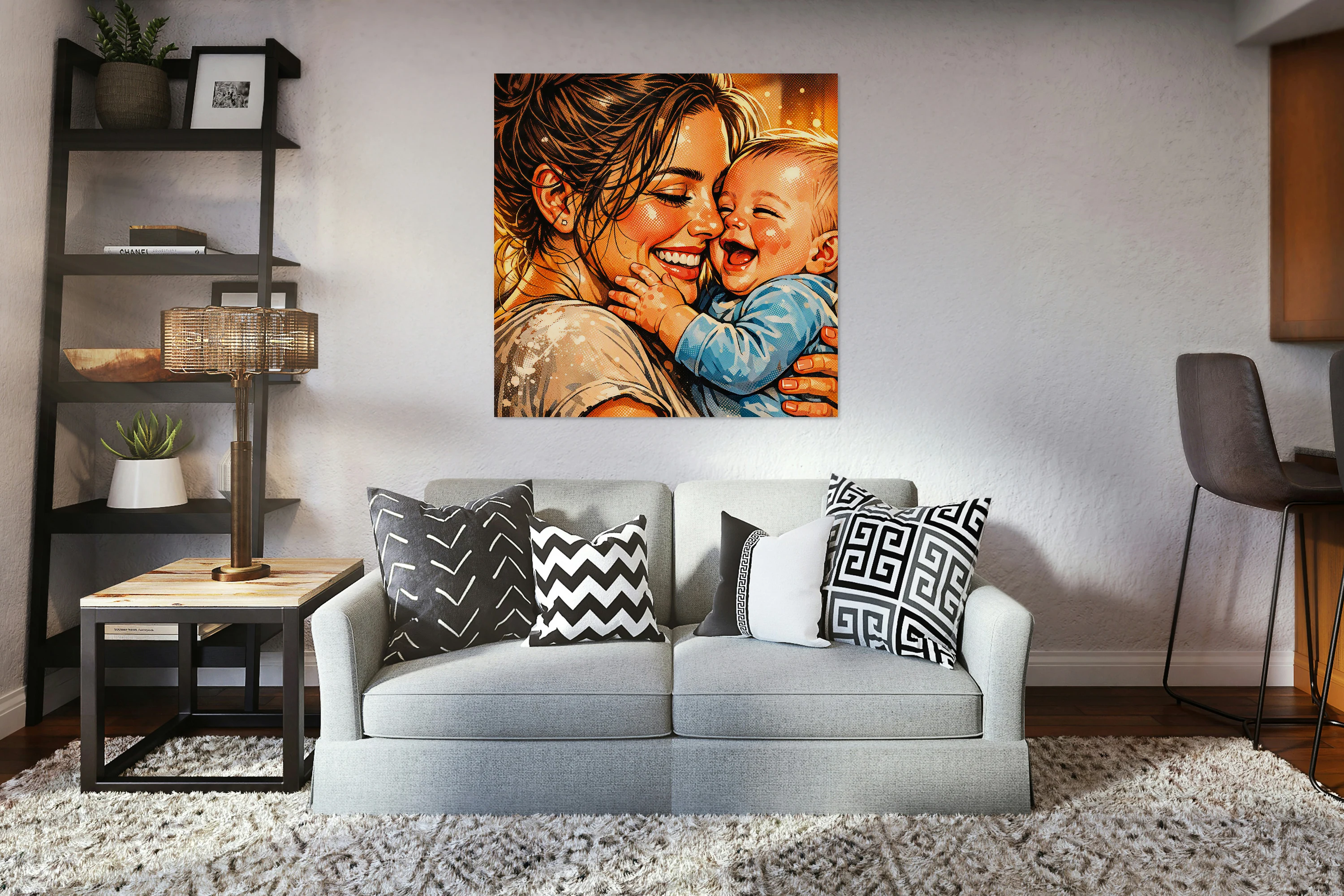 Mommas Joy - Gritty Pop Art