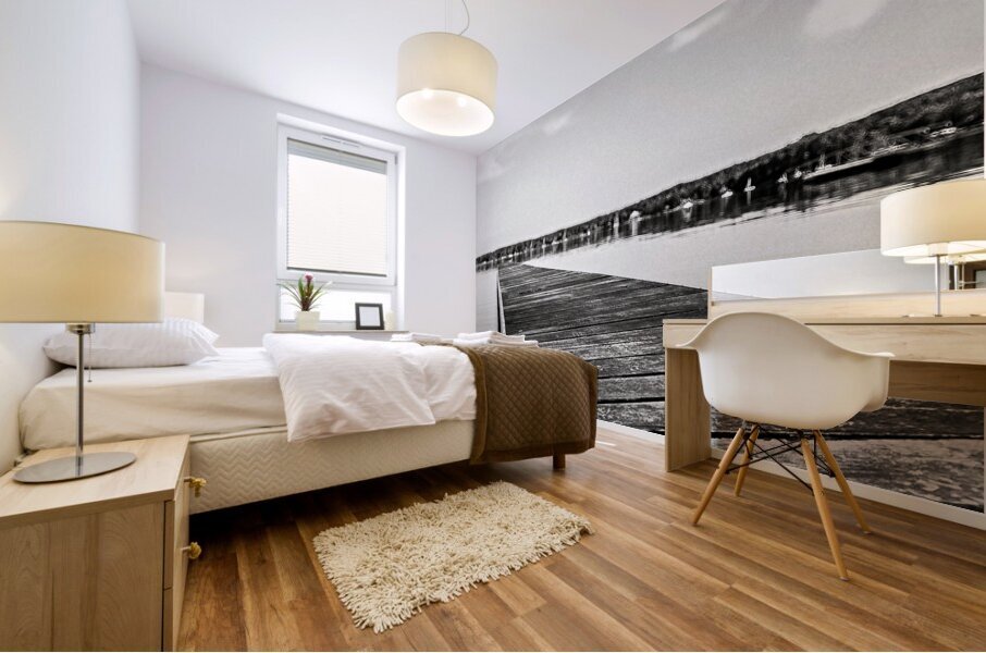 The Dock Mural print