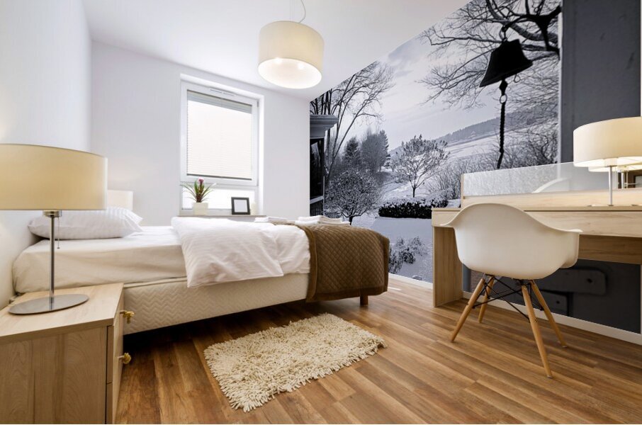 The Backyard Bay Mural print