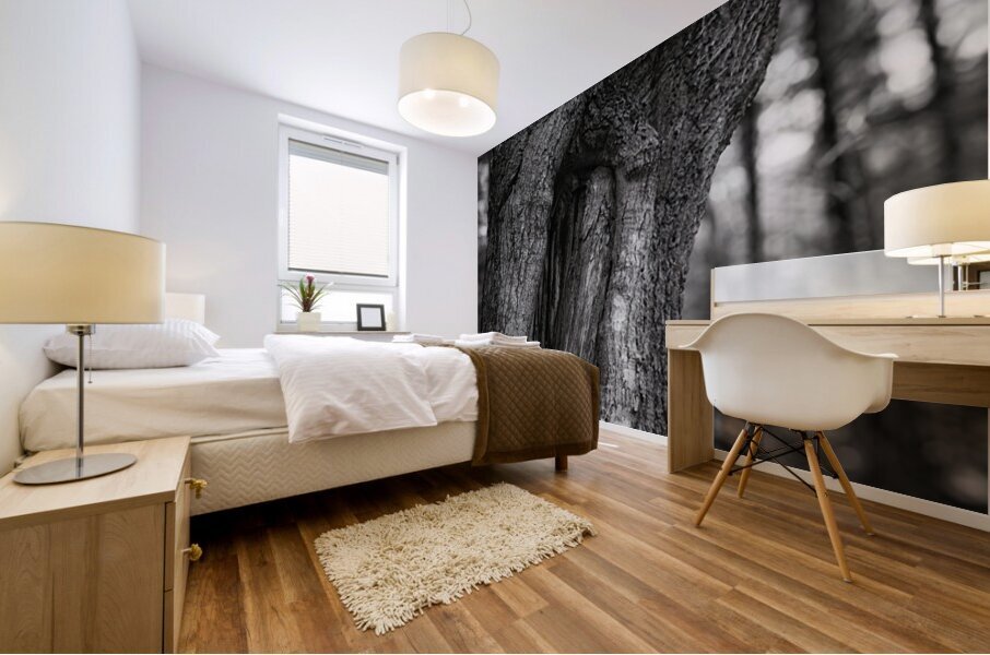 The Knotty Tree  Mural print