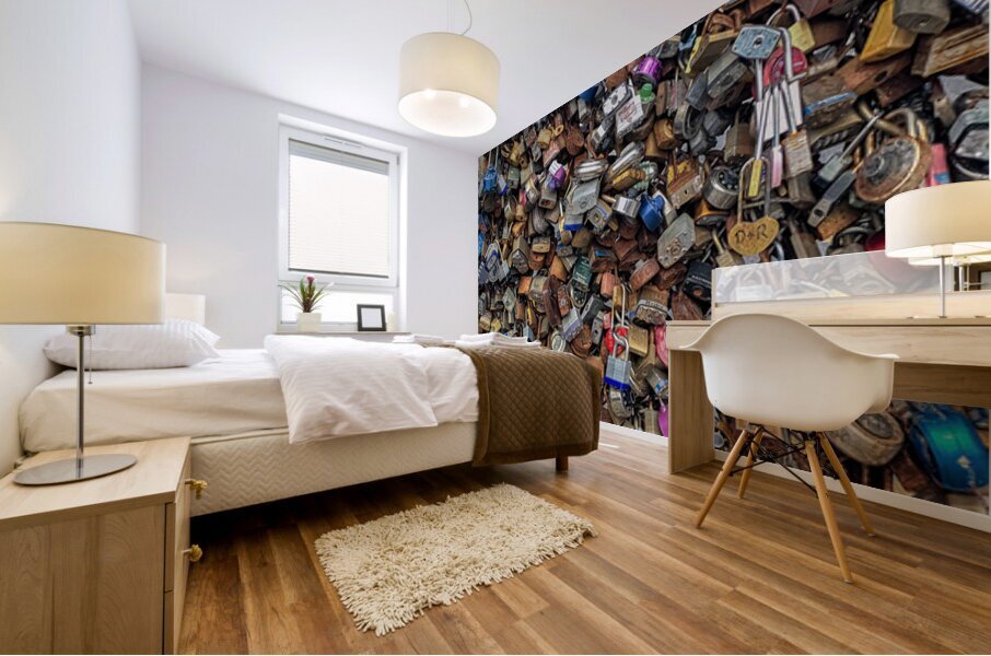 Locks  Mural print