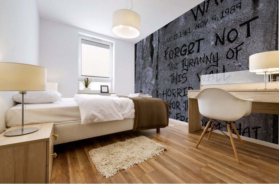 Forget Not  Mural print