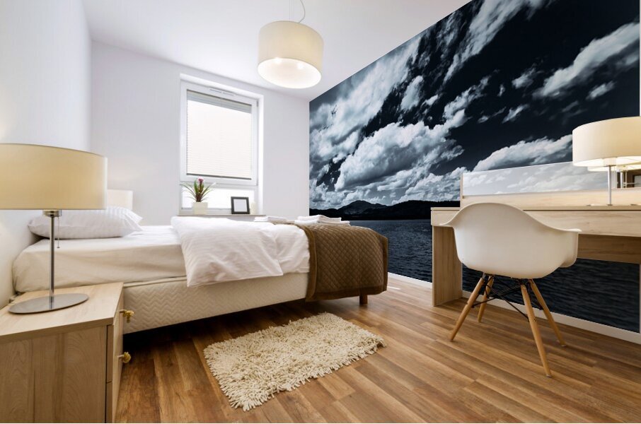 Touch The Clouds  Mural print