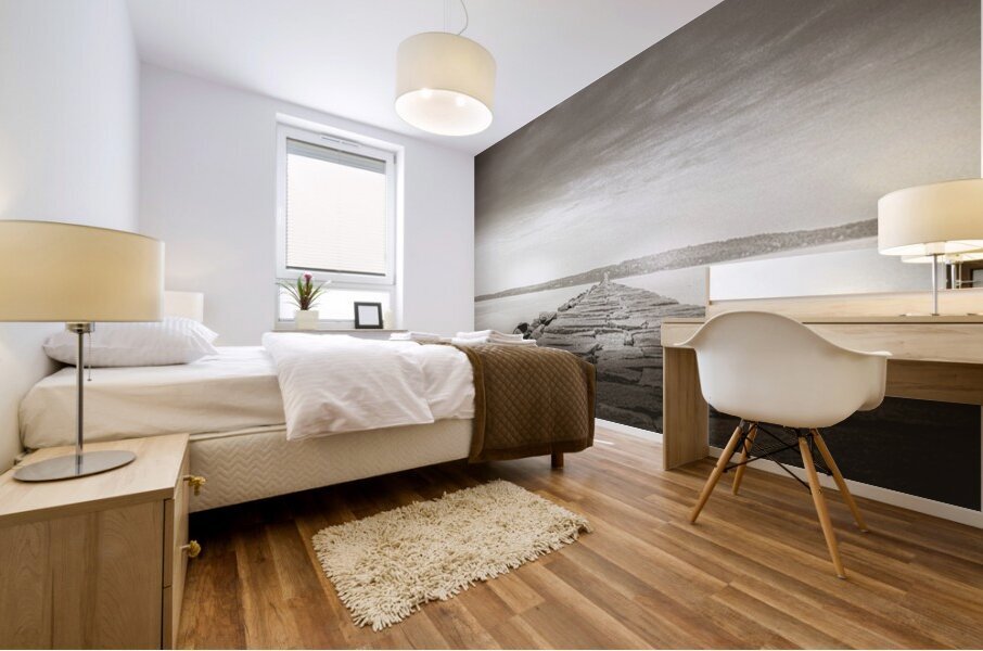 The Breakwater Mural print