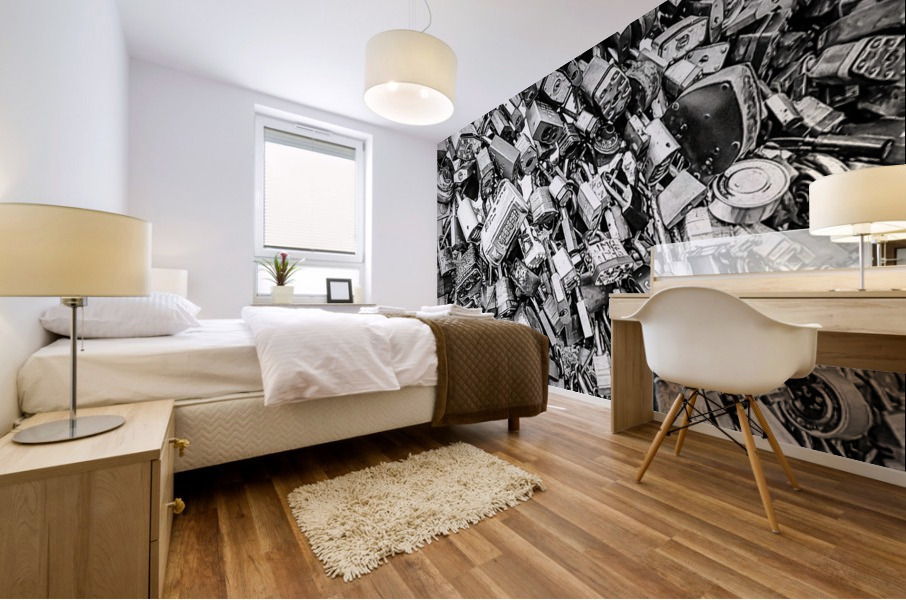 Lock Wall Mural print