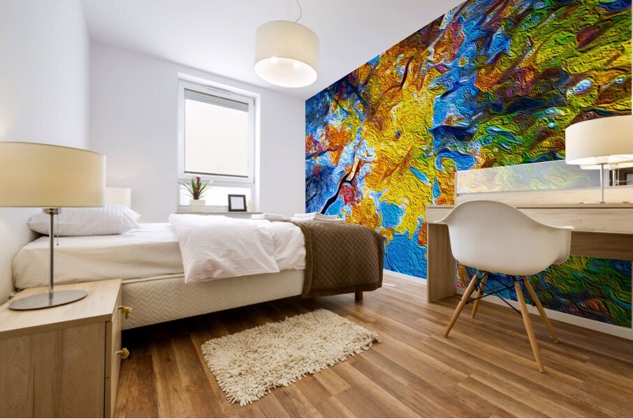 Lookin Up Mural print