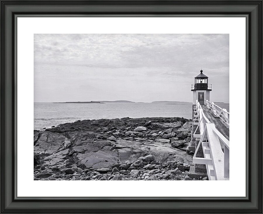 Marshall Point Lighthouse Picture Frame print