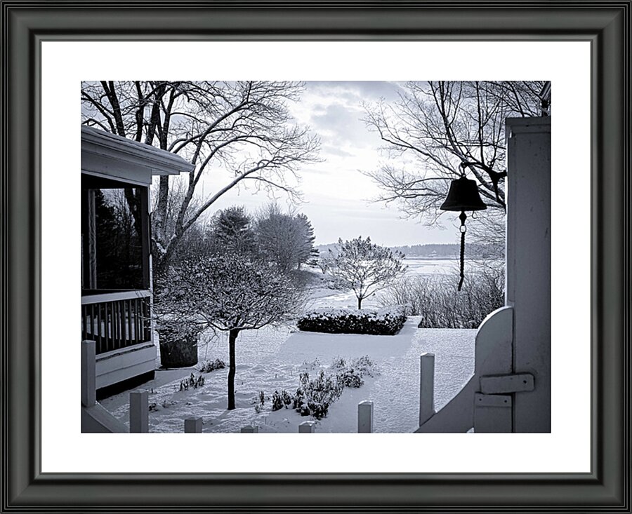 The Backyard Bay Picture Frame print