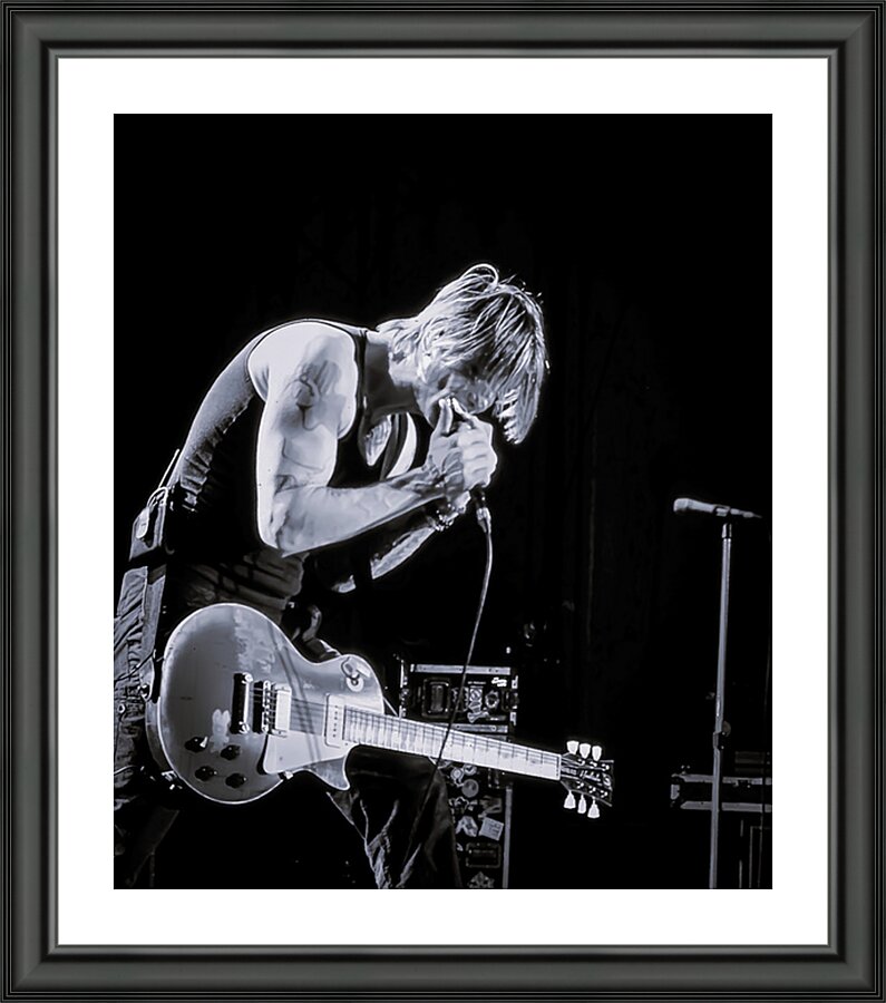 Rzeznik On Harmonica Picture Frame print