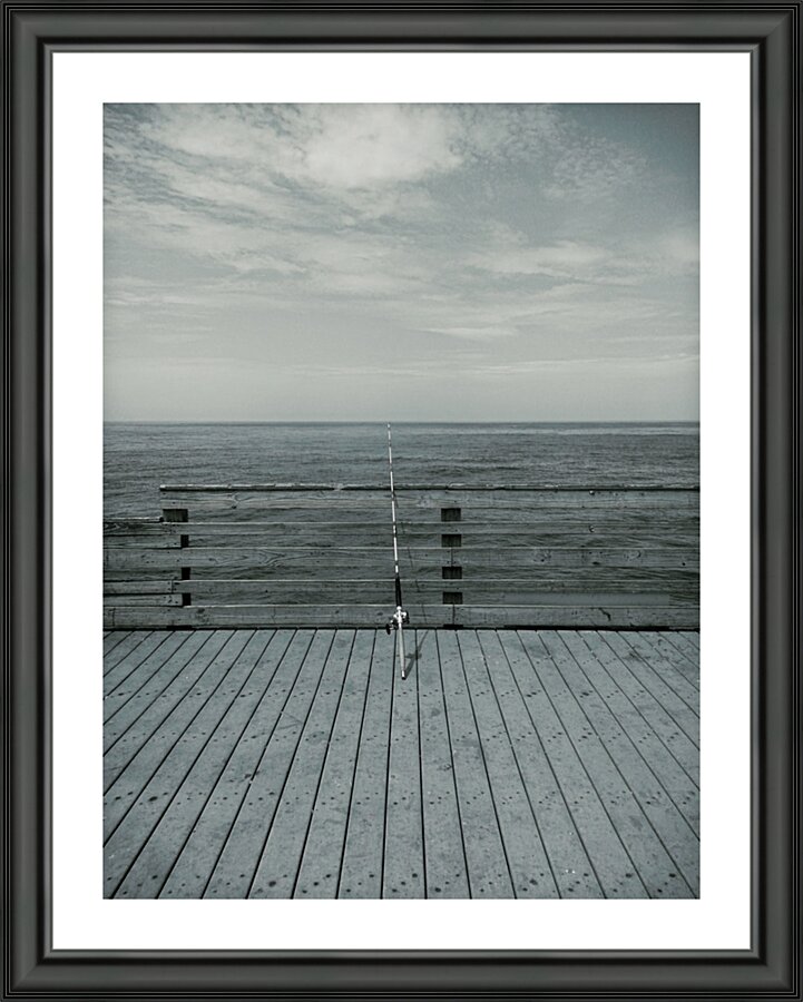 The Catch Picture Frame print