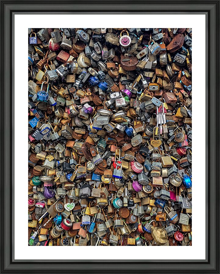 Locks  Picture Frame print