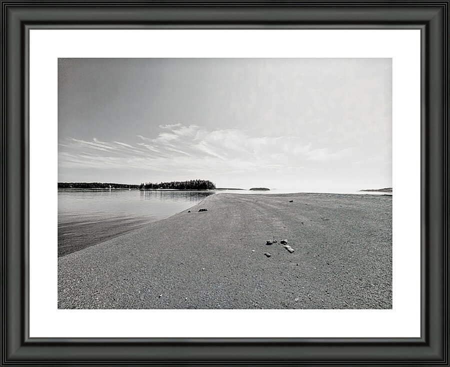 Along The Shore  Picture Frame print