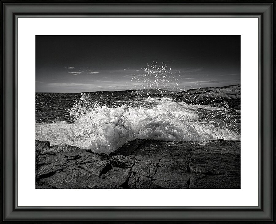 The Break Picture Frame print
