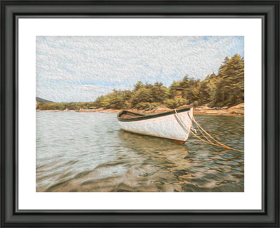 The Rowboat Picture Frame print