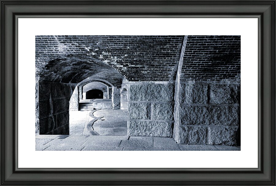The Fortress Picture Frame print