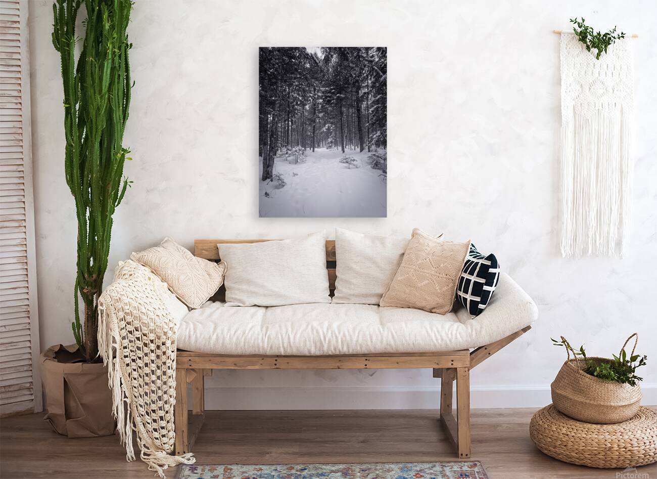 The Snowy Trail Reproduction