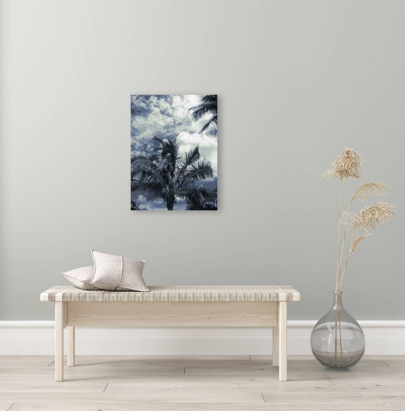 Wispy Palms Reproduction