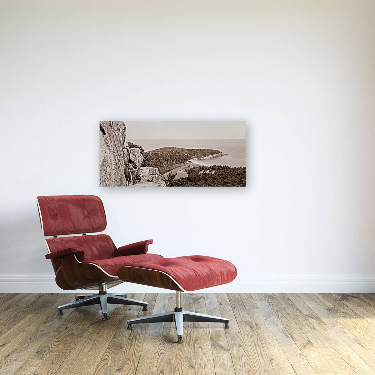 Above Sand Beach  Reproduction