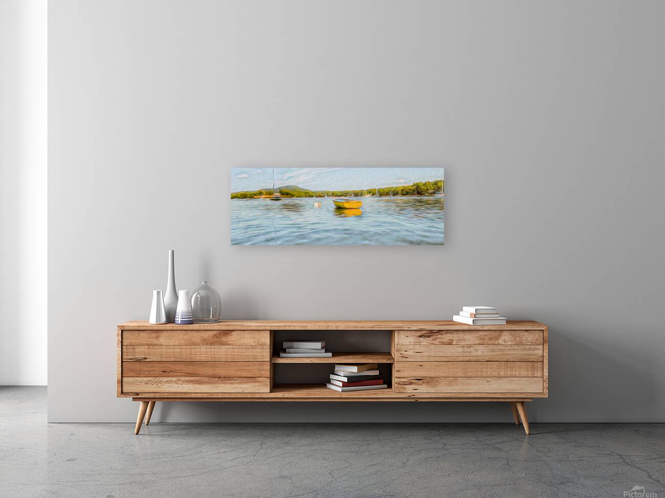 The Yellow Boat Reproduction