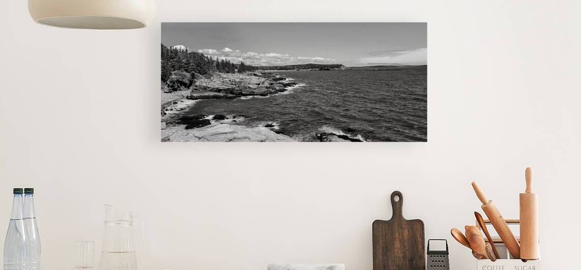 Rugged Granite of Acadia by Blaine Stoner