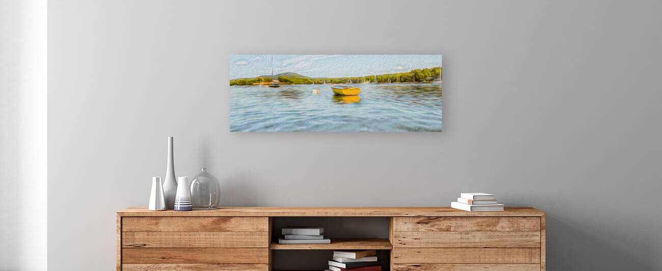 The Yellow Boat Reproduction