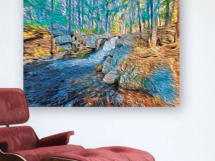 The Falls at Peters Brook by Blaine Stoner