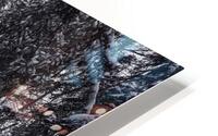 The Snowy Trail HD Metal print