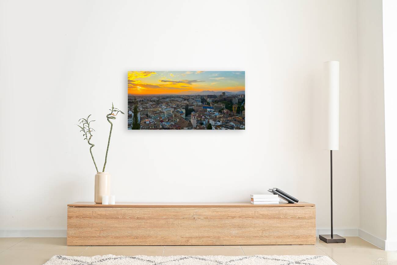 Granada at Sunset Reproduction