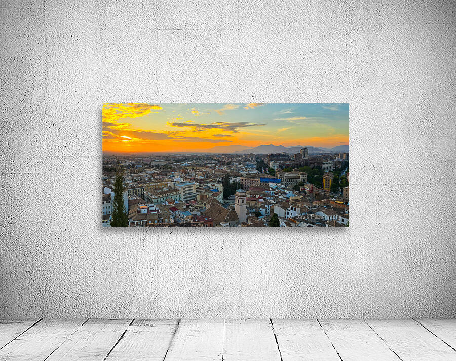 Granada at Sunset Wall Preview