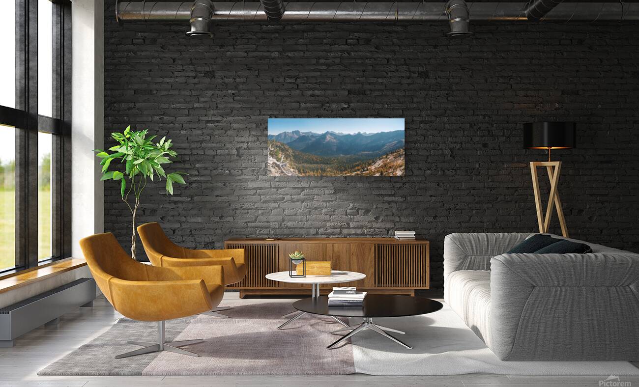 Cutthroat Lake pano Reproduction