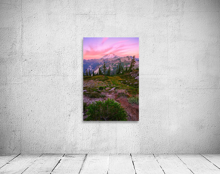 First Light on Mt Baker Wall Preview