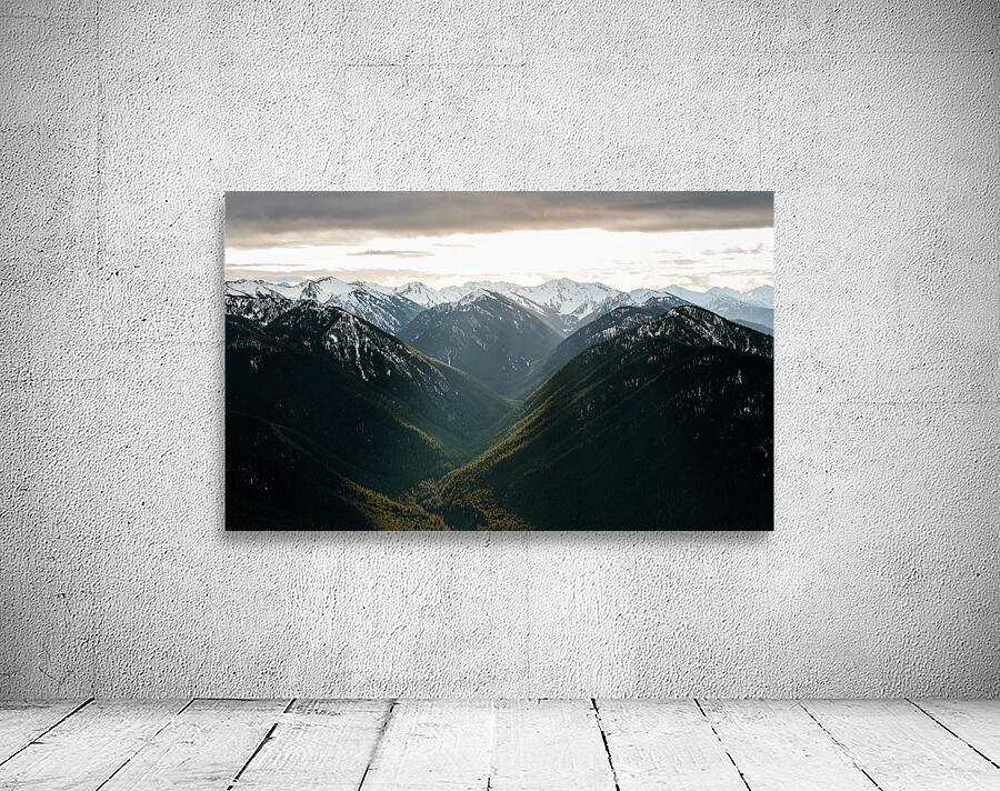 Beams of Light at Hurricane Ridge Wall Preview