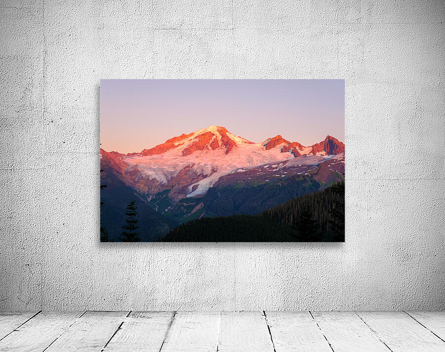 Last Light on Mt Baker Wall Preview