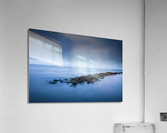Moody cliffs Acrylic Print