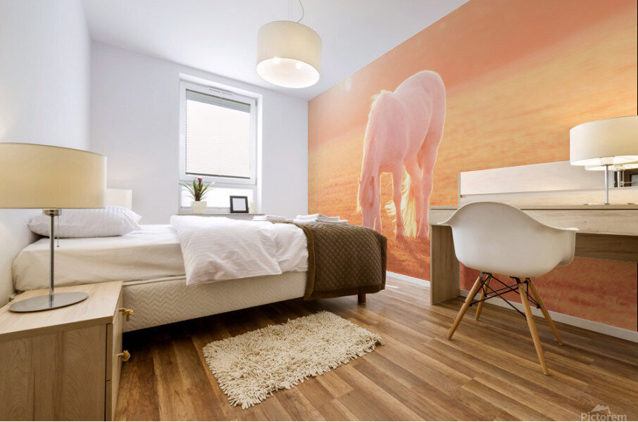 Gold edges Mural print